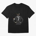 Siuuu CR7 funny Oversized T-Shirt Follow FIFA World Cup 2026 Group Stage Celebrating Haaland and Mbappe, England and Germany Energy, Retro Football Energy, Iconic Rivalries, Trophy Chase Drama and Stadium Atmosphere; Ideal for Football Dads,
