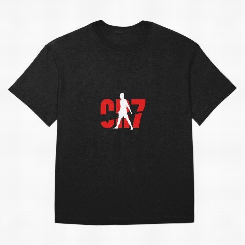 cristiano Ronaldo T-shirt Oversized T-Shirt Represent Football Lovers during Match Day Hype around FIFA World Cup 2026, Messi, CR7 and Mbappe, Spain, Classic Soccer Heritage, Championship Pressure, Fan Loyalty and International Pride; Built for