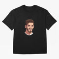 Cristiano Ronaldo Vetor Art Graphics Design Oversized T-Shirt Feel FIFA World Cup 2026 USA Canada Mexico for Fans of Neymar, Haaland and Cristiano Ronaldo and England and Germany, Bringing Soccer Culture, Superstar Moments, National Team Dreams and