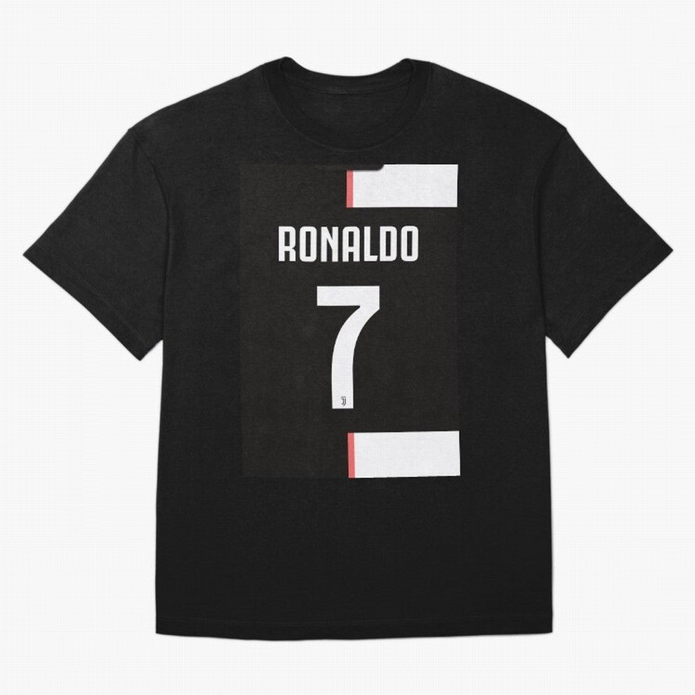 Ronaldo 7 Juventus 19-20 Retro Jersey Oversized T-Shirt Fuel Global Football Passion for FIFA World Cup 2026 USA Canada Mexico, Capturing Mbappe and Neymar, Portugal, Spain and Germany, Football Passion, Legendary Performances, Festival Vibes and