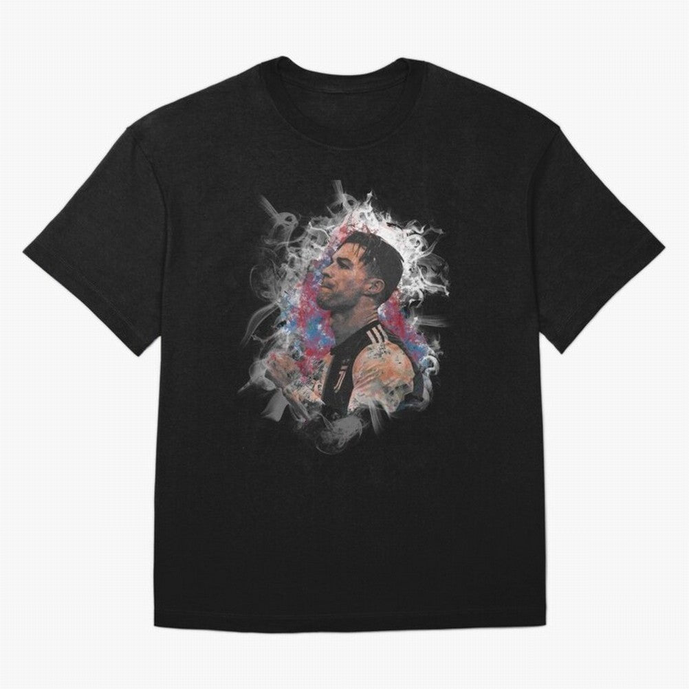 Cristiano Ronaldo pop art painting of ronaldo Oversized T-Shirt Celebrate Golden Goal Energy in Match Day Hype around FIFA World Cup 2026 USA Canada Mexico, Messi, England, France and Netherlands, Football History, Final Match Energy, Crowd Noise