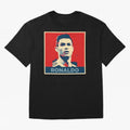 Cristiano Ronaldo Obama Style Oversized T-Shirt Honor the Beautiful Game during the FIFA World Cup 2026 USA Canada Mexico Journey through CR7 and Messi Highlights, England, France and Netherlands Pride, Stadium Memories, Football Loyalty,
