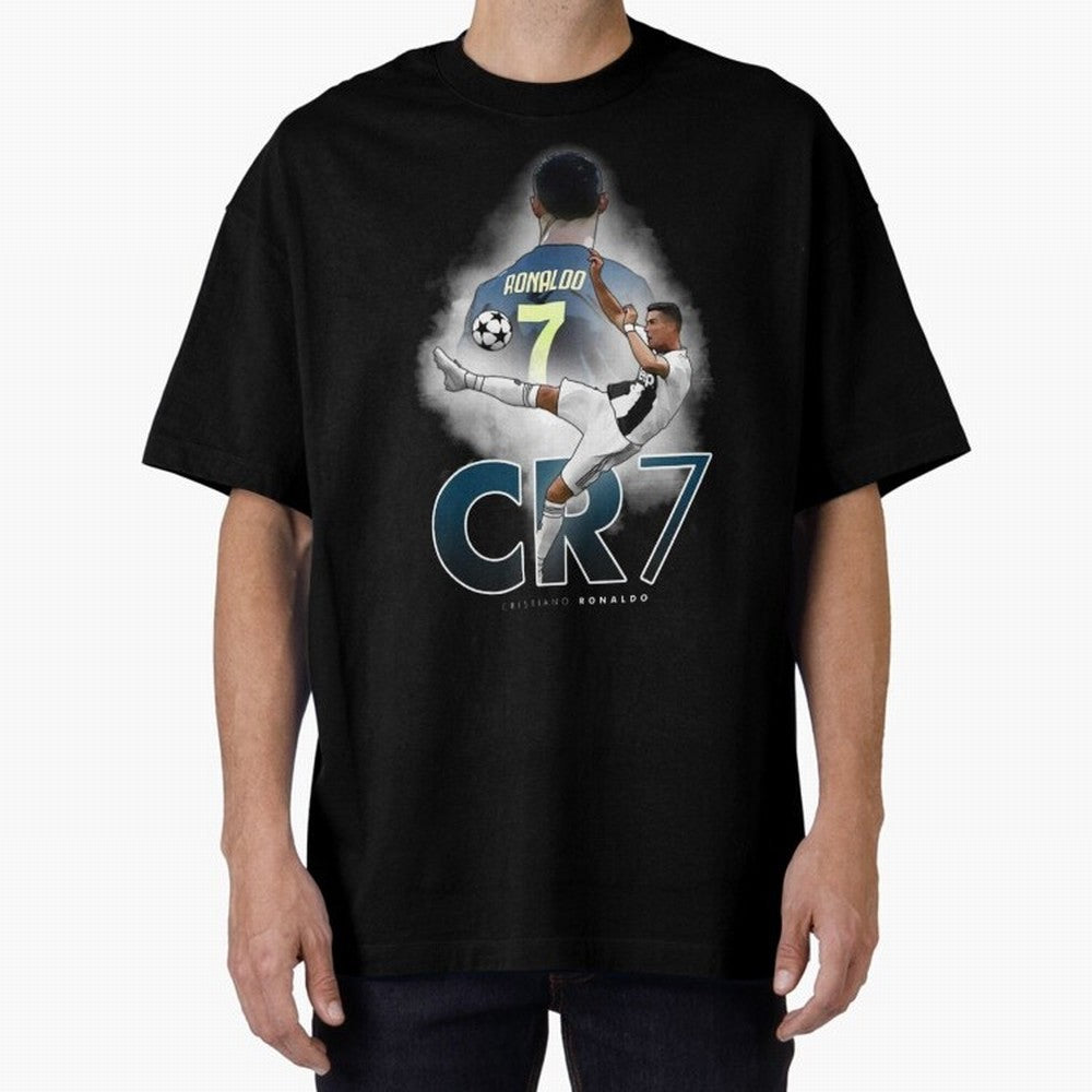 CR7 Oversized T-Shirt Show Passion for the Stars of FIFA World Cup 2026 Group Stage Highlighting Neymar, Germany Energy, Goal Celebration Energy, Supporter Heritage, Football Icons and Worldwide Tournament Joy; Perfect for People Who Love