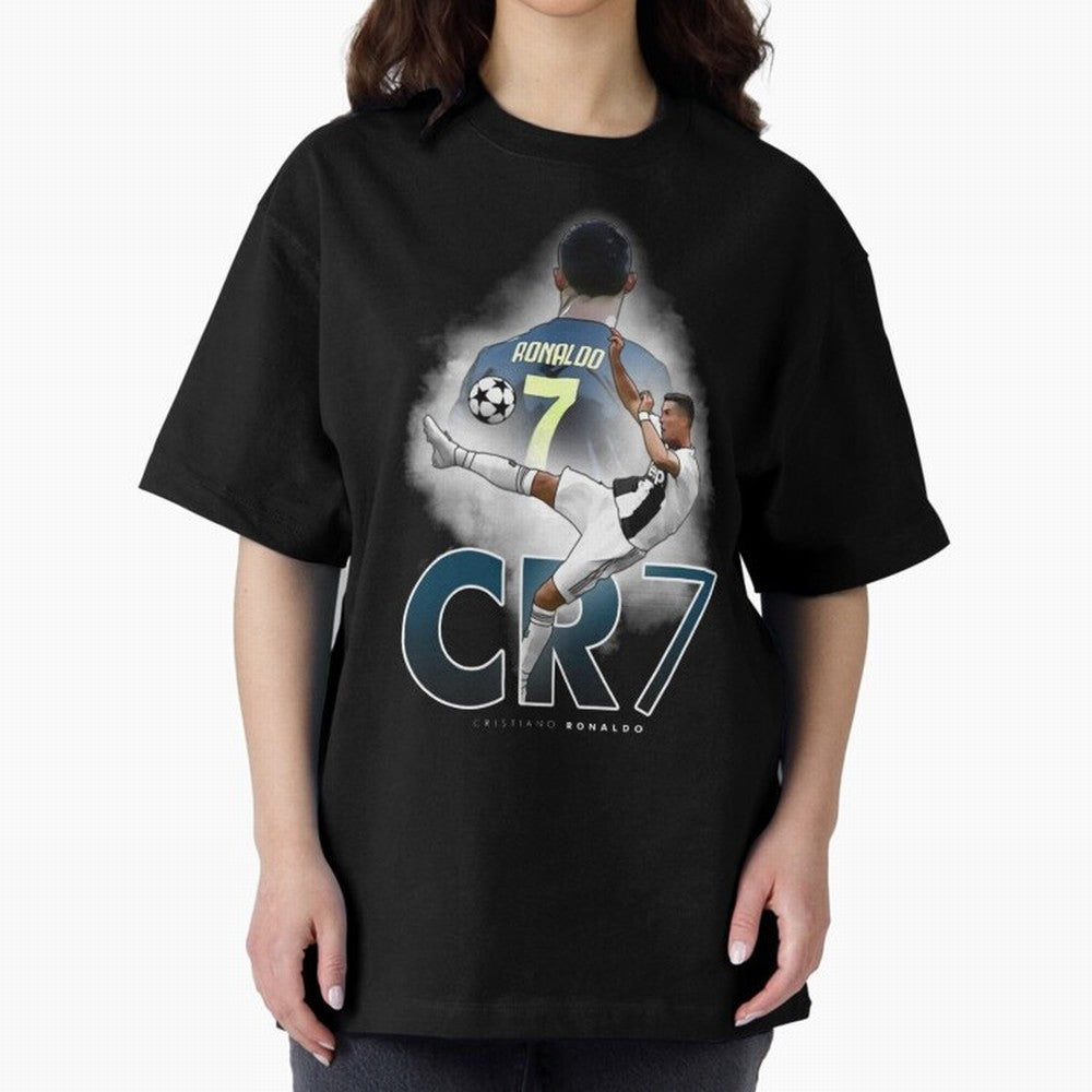 CR7 Oversized T-Shirt Show Passion for the Stars of FIFA World Cup 2026 Group Stage Highlighting Neymar, Germany Energy, Goal Celebration Energy, Supporter Heritage, Football Icons and Worldwide Tournament Joy; Perfect for People Who Love