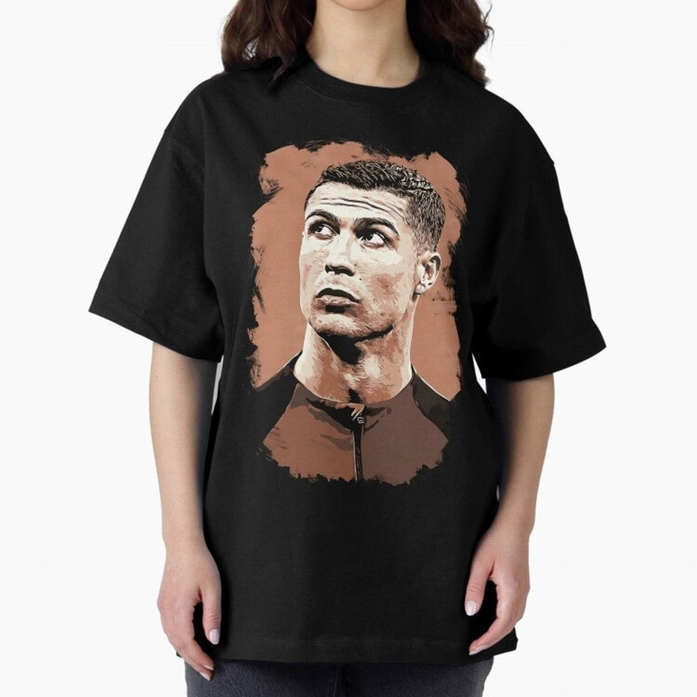 Cristiano Ronaldo Vexel Painting Oversized T-Shirt Experience the Global Stage of FIFA World Cup 2026 Group Stage Built around Mbappe and Neymar, Argentina, France and Brazil Energy, Stadium Chants, National Pride, Trophy Dreams and Unforgettable