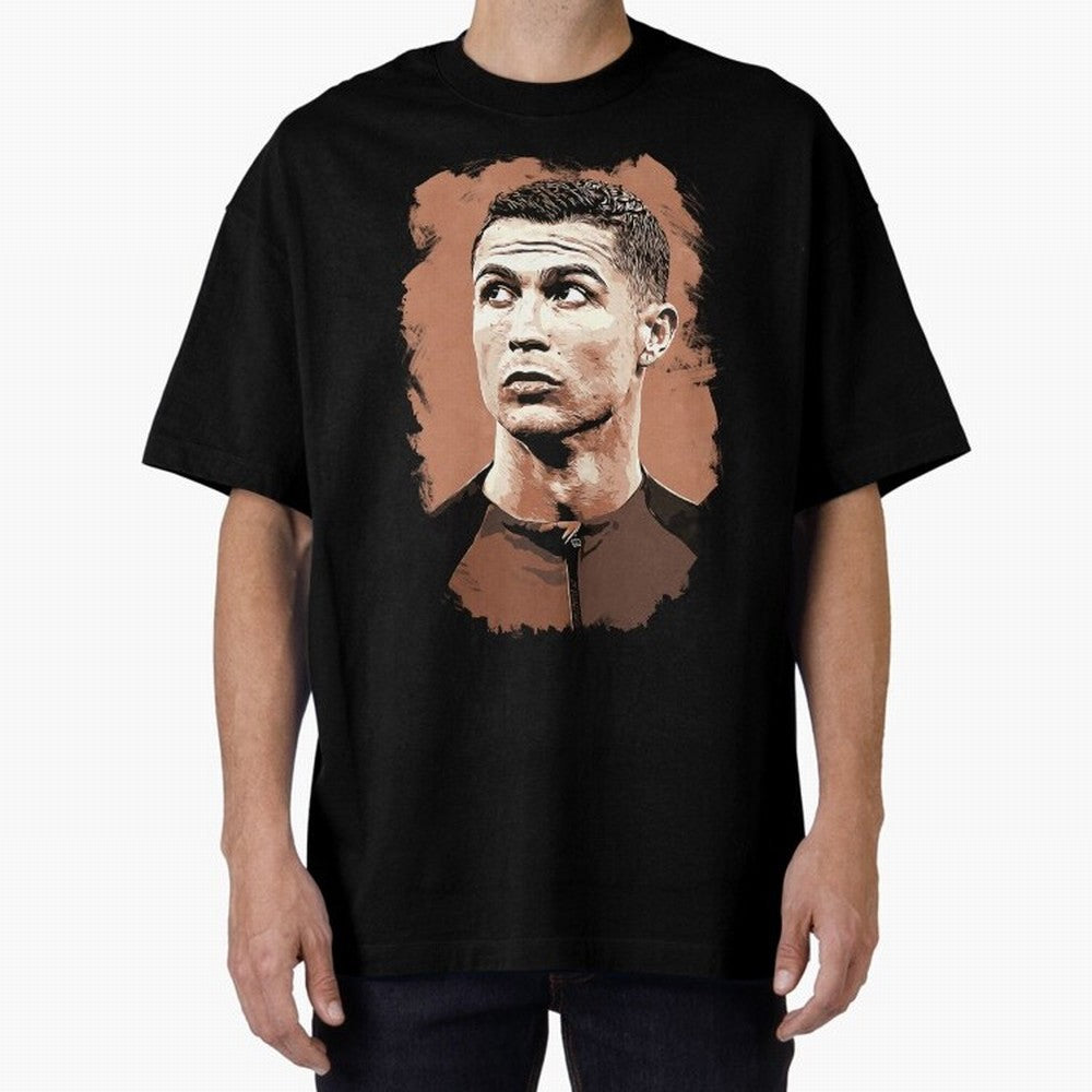 Cristiano Ronaldo Vexel Painting Oversized T-Shirt Experience the Global Stage of FIFA World Cup 2026 Group Stage Built around Mbappe and Neymar, Argentina, France and Brazil Energy, Stadium Chants, National Pride, Trophy Dreams and Unforgettable