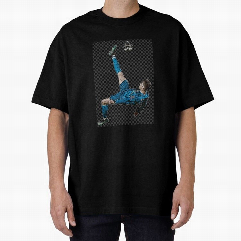 cristiano ronaldo Oversized T-Shirt Show Your Love for Global Football Passion for FIFA World Cup 2026, Made for Haaland and Mbappe, Argentina and Brazil, Tournament Hype, Historic Matchups, Family Viewing Parties and Global Sports Pride; Perfect