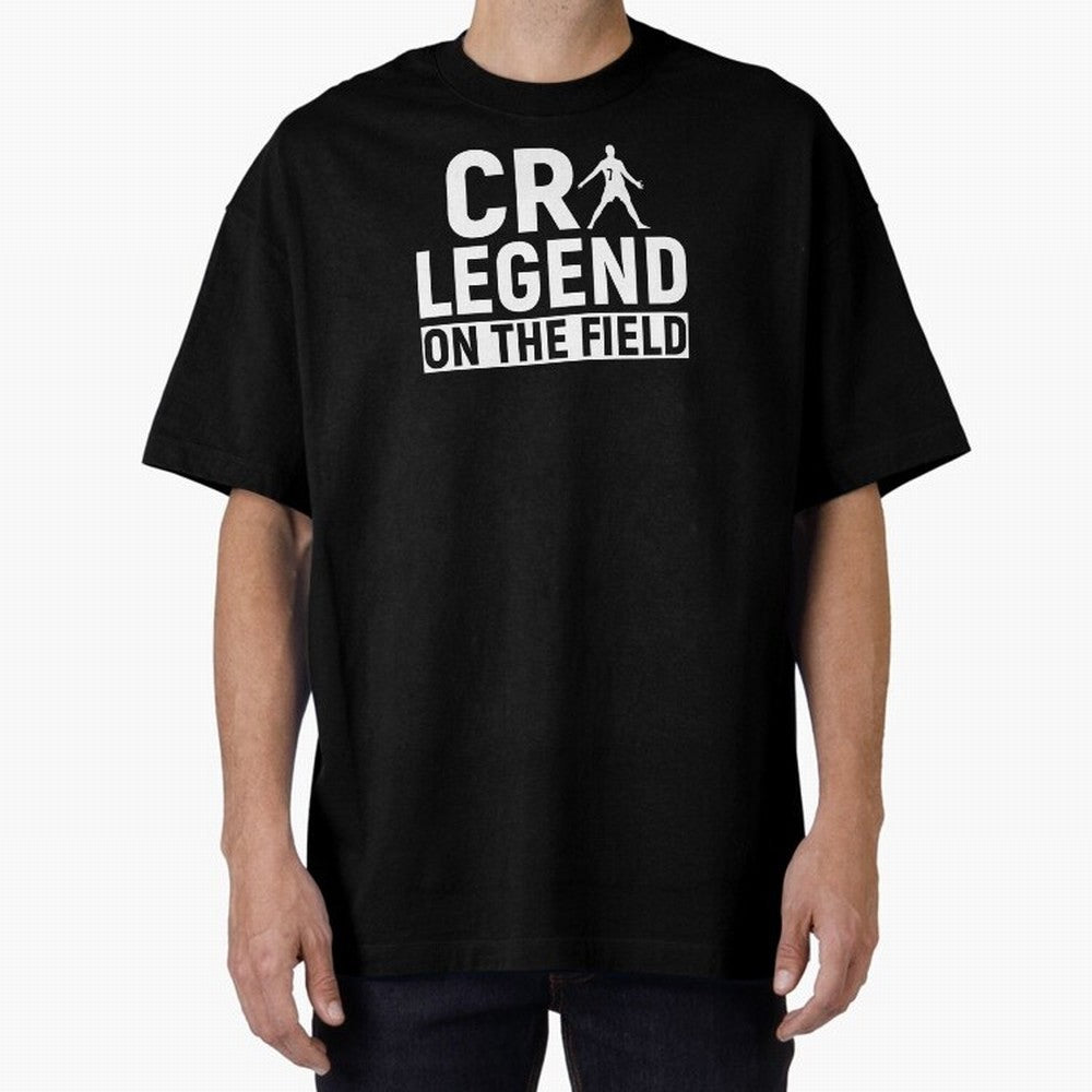 Cr7 Legend On The Field Oversized T-Shirt Remember Iconic Moments from Global Football Passion for FIFA World Cup 2026 Group Stage, Made for Mbappe, Spain and Netherlands, Football Passion, Legendary Performances, Festival Vibes and Supporter
