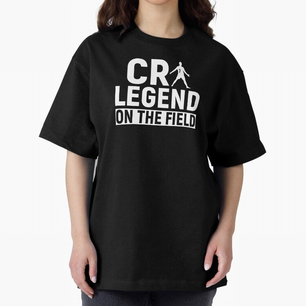 Cr7 Legend On The Field Oversized T-Shirt Remember Iconic Moments from Global Football Passion for FIFA World Cup 2026 Group Stage, Made for Mbappe, Spain and Netherlands, Football Passion, Legendary Performances, Festival Vibes and Supporter