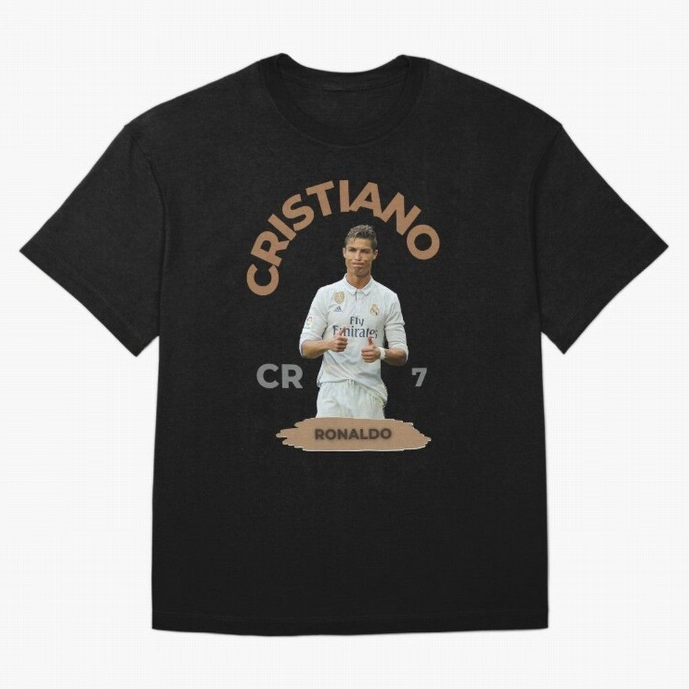 Essential Cristiano Ronaldo Siuuu Oversized T-Shirt Make Every Match About Global Football Passion for FIFA World Cup 2026, with Mbappe and Neymar, England, France and Netherlands, Championship Spirit, Famous Goals, Roaring Crowds and International