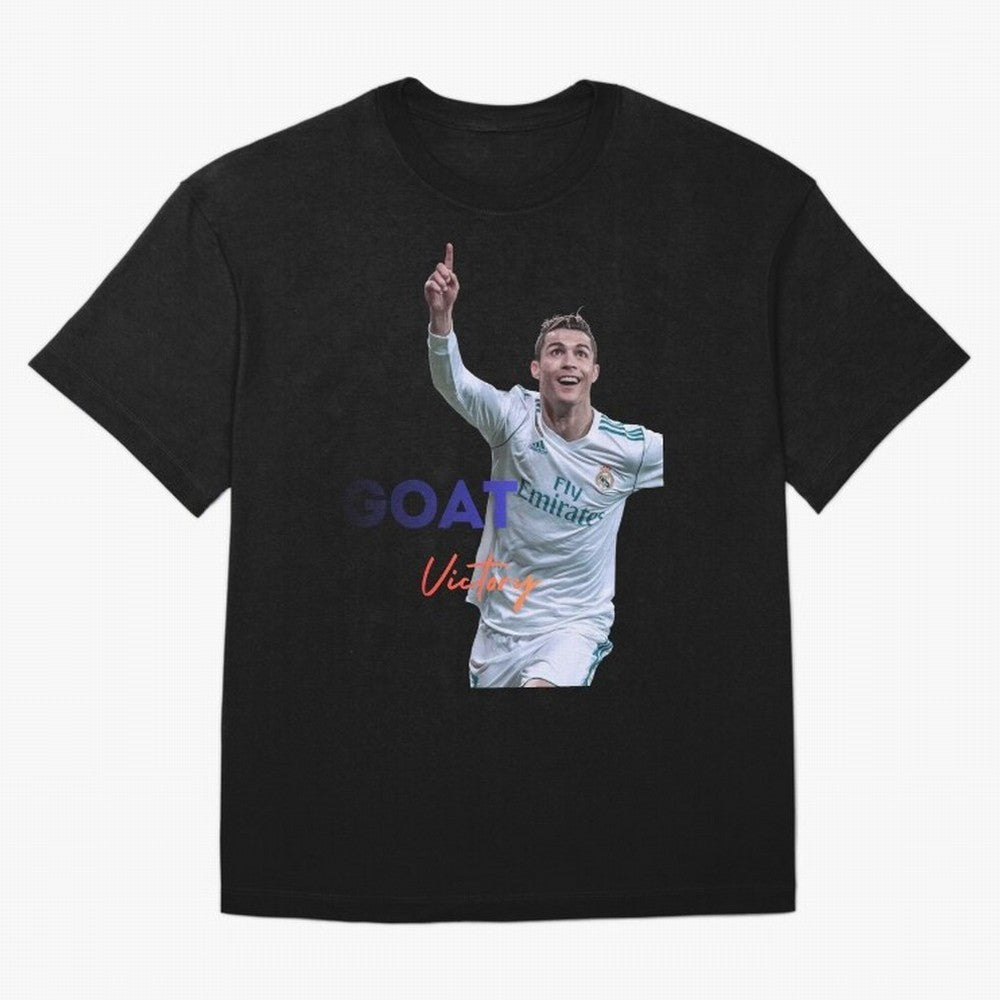 Goat CR7 MIndset Oversized T-Shirt Honor Champions and Dreams in FIFA World Cup 2026 USA Canada Mexico Spirit, Highlighting Argentina, France and Brazil, Messi, Neymar and Mbappe, Stadium Chants, National Pride, Trophy Dreams and Unforgettable
