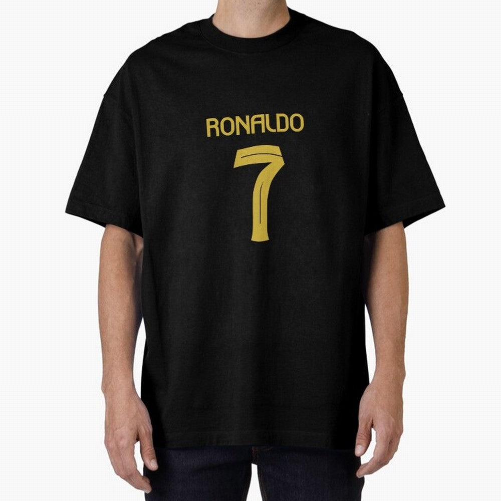 Cristiano Ronaldo 2024 Oversized T-Shirt Carry the Dream of FIFA World Cup 2026 Group Stage Connected to Neymar, Haaland and Cristiano Ronaldo, Brazil Energy, Football History, Final Match Energy, Crowd Noise and Once in a Lifetime Moments; Ideal