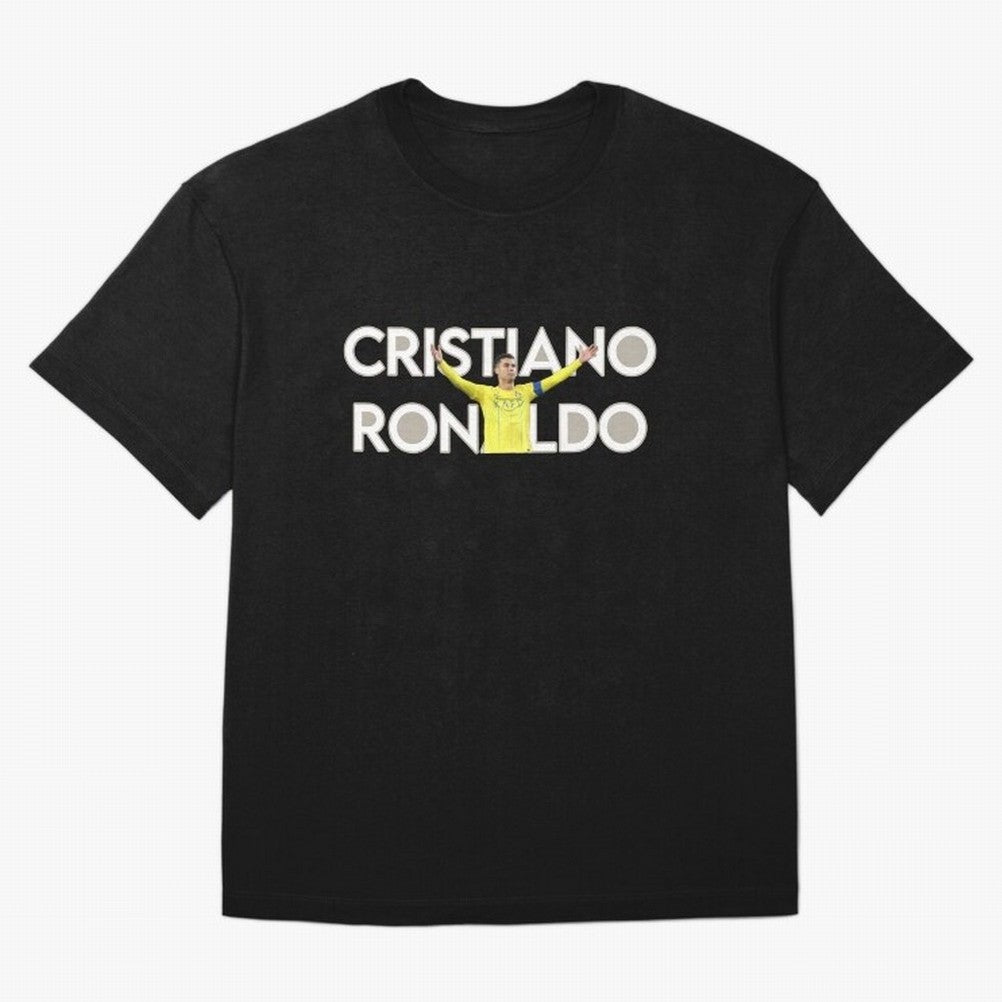 Cristiano Ronaldo Oversized T-Shirt Bring Match Day Fire to FIFA World Cup 2026 Connected to Haaland, France and Portugal Energy, Fan Favorite Moments, National Team Passion, Big Match Drama and Soccer History; Made for Die Hard Supporters, Soccer