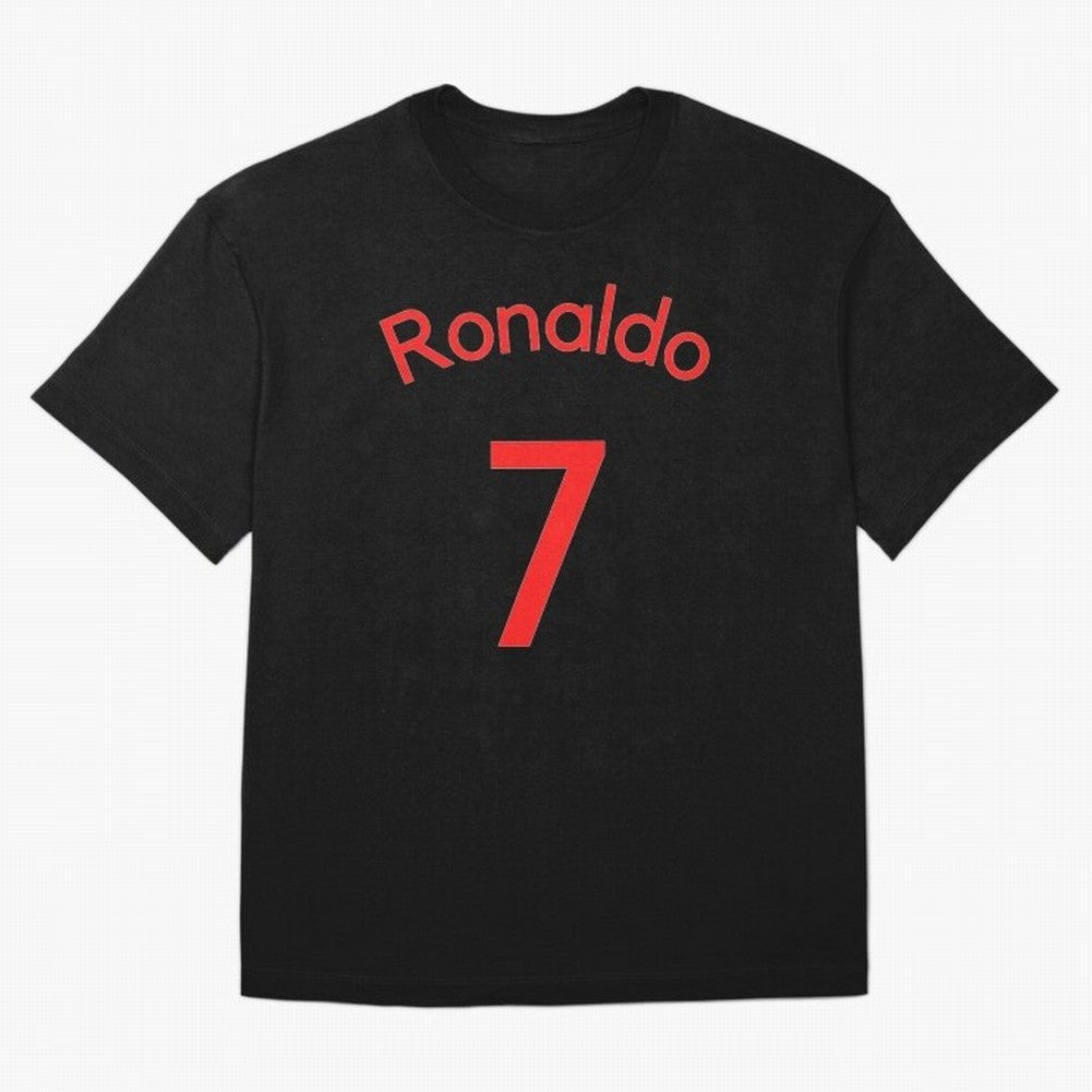 Copy of Ronaldo Manchester United Oversized T-Shirt Turn Up for FIFA World Cup 2026 USA Canada Mexico for Fans of Haaland and Mbappe and Spain, Bringing Supporter Pride, Iconic Celebrations, Legendary Names and Global Match Day Energy; Perfect for