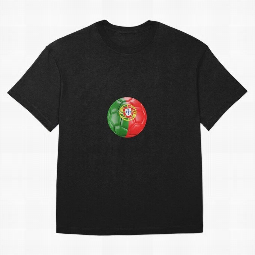 Portugal Oversized T-Shirt Represent Fans Who Live for FIFA World Cup 2026 Group Stage Featuring Messi, CR7 and Mbappe, Brazil Energy, Goal Celebration Energy, Supporter Heritage, Football Icons and Worldwide Tournament Joy; Created for Match Day