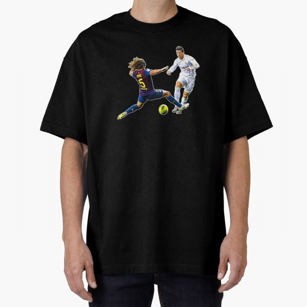 Ronaldo Oversized T-Shirt Represent Fans Who Live for FIFA World Cup 2026 Group Stage Spirit, Celebrating England and Germany, Messi, Football Festival Excitement, Trophy Ambitions, Country Rivalries and Star Player Buzz; Ideal for Fans Who Follow