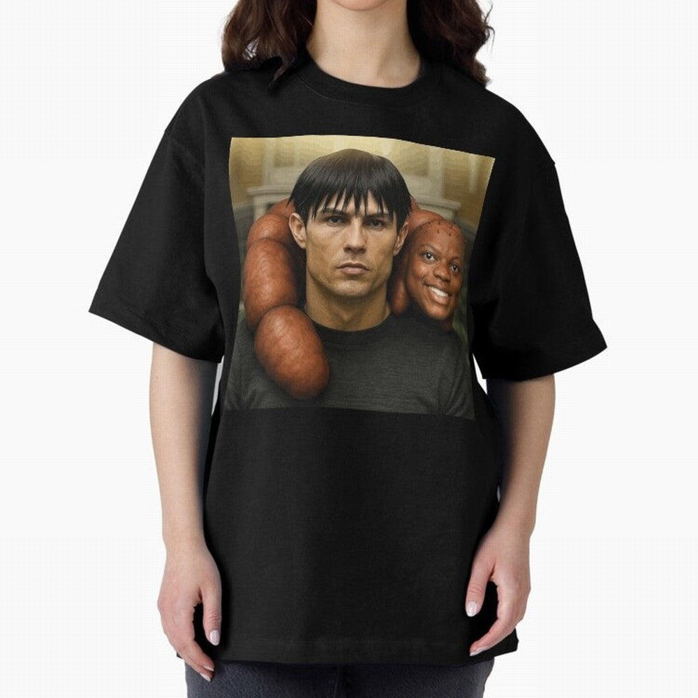 Ronaldo and Speed Oversized T-Shirt Make Game Day About Match Day Hype around FIFA World Cup 2026 Group Stage, CR7 and Messi, Brazil, Portugal and Argentina, Football History, Final Match Energy, Crowd Noise and Once in a Lifetime Moments; Ideal