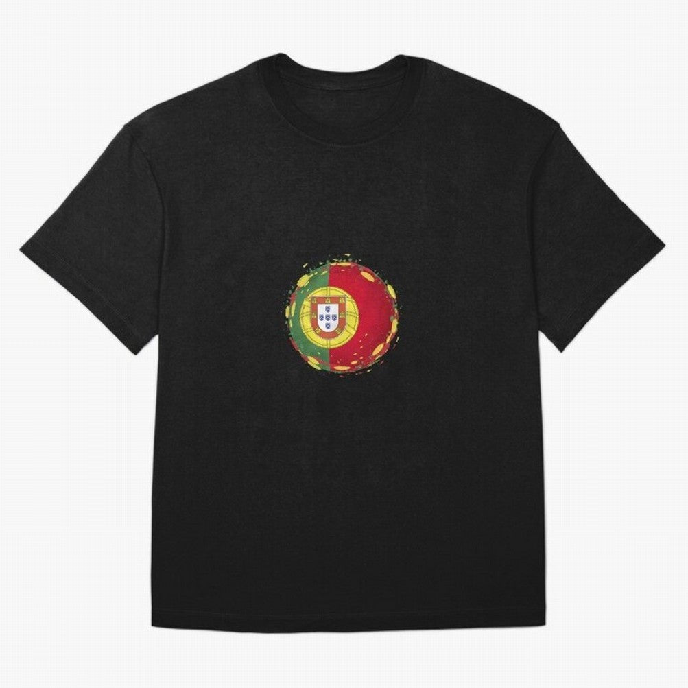 Portugal Oversized T-Shirt Celebrate National Team Dreams in FIFA World Cup 2026 Group Stage for Fans of Cristiano Ronaldo and Spain and Netherlands, Bringing Classic Soccer Heritage, Championship Pressure, Fan Loyalty and International Pride;