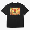 Soccer Player in Mid-Air Celebration Legend CR7 Oversized T-Shirt Feel the FIFA World Cup 2026 Group Stage Journey through Mbappe Highlights, Portugal, Spain and Germany Pride, Stadium Chants, National Pride, Trophy Dreams and Unforgettable