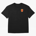 Manchester United Classic Shield Oversized T-Shirt Capture FIFA World Cup 2026 Spirit, Made for France and Portugal, Messi and Cristiano Ronaldo, Match Day Excitement, Supporter Culture, Golden Goals and Global Football Passion; Perfect for