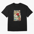 Built For 90 ¨C Vintage Football Streetwear Poster Oversized T-Shirt Celebrate Classic Football Spirit in the FIFA World Cup 2026 USA Canada Mexico Journey through Neymar, Haaland and Cristiano Ronaldo Highlights, England and Germany Pride,