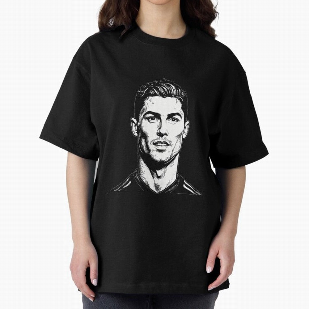Cristiano Ronaldo Oversized T-Shirt Support Your Favorite Stars during Match Day Hype around FIFA World Cup 2026, Mbappe and Neymar, Argentina, France and Brazil, Goal Celebration Energy, Supporter Heritage, Football Icons and Worldwide Tournament