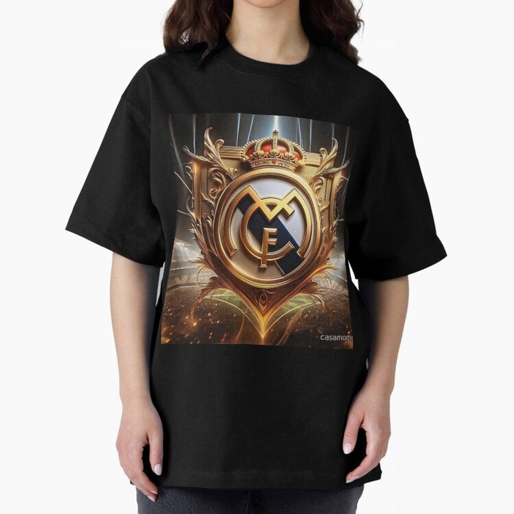 Galaxy of Real Madrid Oversized T-Shirt Turn Football Passion into FIFA World Cup 2026 USA Canada Mexico Spirit, with Brazil, Portugal and Argentina, Haaland, Stadium Memories, Football Loyalty, International Chants and Championship Tradition;