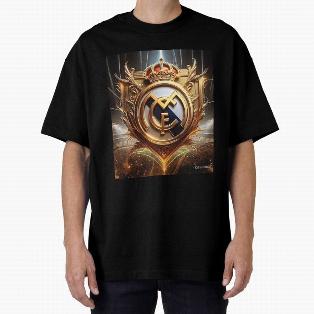 Galaxy of Real Madrid Oversized T-Shirt Turn Football Passion into FIFA World Cup 2026 USA Canada Mexico Spirit, with Brazil, Portugal and Argentina, Haaland, Stadium Memories, Football Loyalty, International Chants and Championship Tradition;