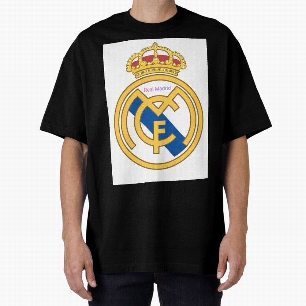 Real Madrid Gold Oversized T-Shirt Upgrade FIFA World Cup 2026 Made for Mbappe and Neymar, Germany Energy, Stadium Memories, Football Loyalty, International Chants and Championship Tradition; Great for Supporters Who Love Legendary Players,