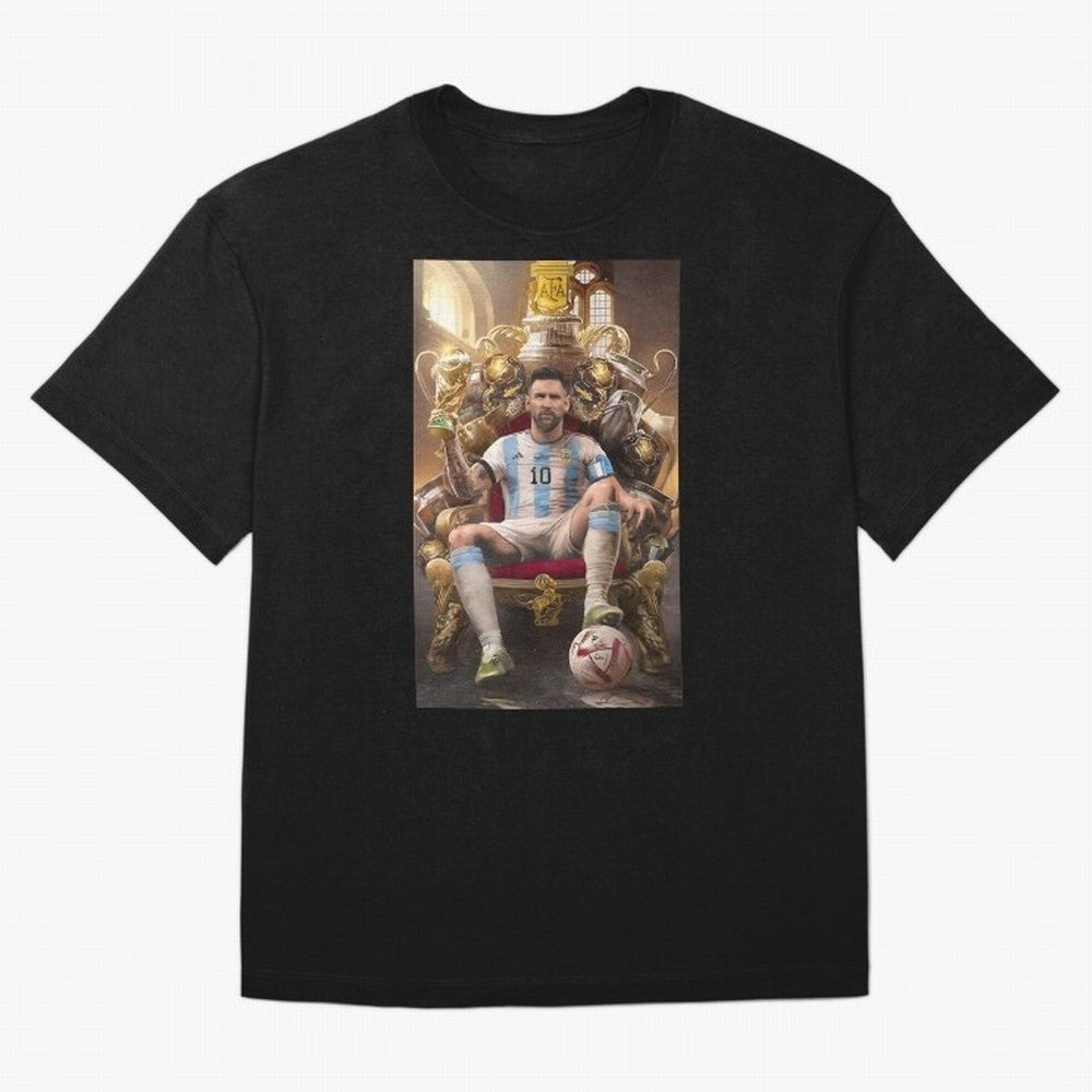 Lionel Messi Oversized T-Shirt Represent the Passion of Global Football Passion for FIFA World Cup 2026 Group Stage, Built around Messi, Portugal, Spain and Germany, Vintage Soccer Flavor, Modern Football Stars, National Flags and Final Night