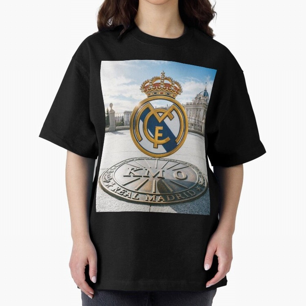 Madrid Futbol km0 Oversized T-Shirt Honor the Beautiful Game during FIFA World Cup 2026 Group Stage Spirit, Built around Argentina, Haaland, Supporter Pride, Iconic Celebrations, Legendary Names and Global Match Day Energy; Great for Supporters Who