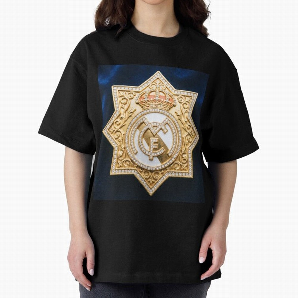 Escudo del Realma Oversized T-Shirt Represent Fans Who Live for the FIFA World Cup 2026 Group Stage Journey through Messi and Cristiano Ronaldo Highlights, Germany Pride, Global Supporter Spirit, Legendary Goals, National Colors and Tournament