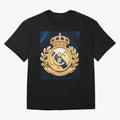 Madrid Honor y Gloria Oversized T-Shirt Embrace the FIFA World Cup 2026 USA Canada Mexico Journey through Haaland and Mbappe Highlights, England and Germany Pride, Fan Favorite Moments, National Team Passion, Big Match Drama and Soccer History;
