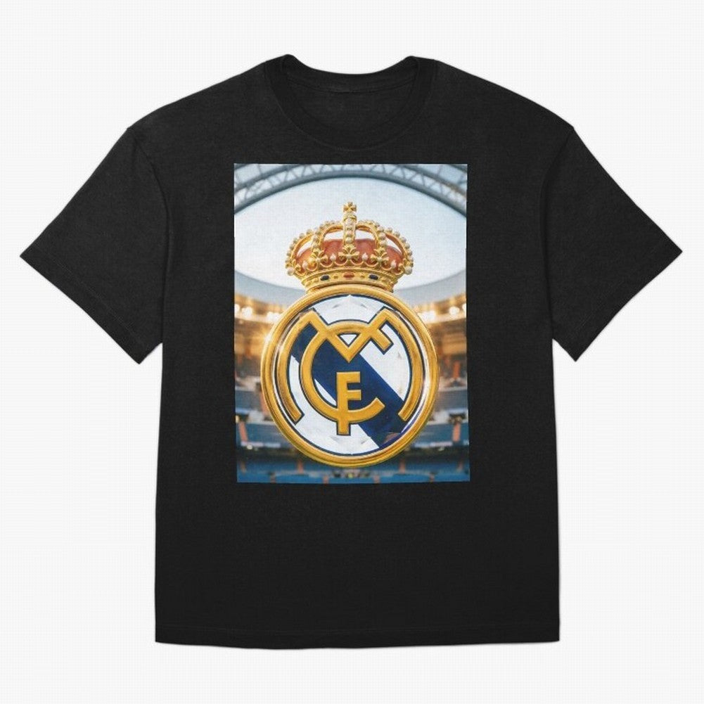 Realeza Madridista Oversized T-Shirt Cheer for the FIFA World Cup 2026 Group Stage Journey through Cristiano Ronaldo Highlights, Argentina Pride, Sports Nostalgia, International Competition, Famous Players and Unforgettable Victories; Ideal for