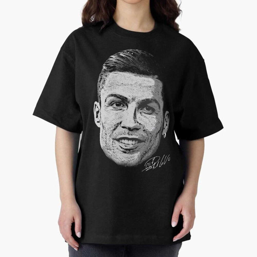 Cristiano Ronaldo Signed Oversized T-Shirt Treasure FIFA World Cup 2026 USA Canada Mexico Spirit, Made for England, France and Netherlands, Neymar, Haaland and Cristiano Ronaldo, Classic Soccer Heritage, Championship Pressure, Fan Loyalty and