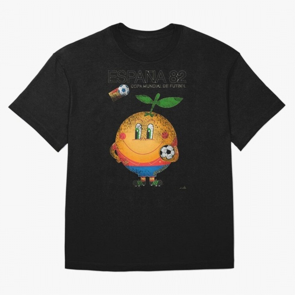 Espana 82 Oversized T-Shirt Show Love for Legendary Goals in Global Football Passion for FIFA World Cup 2026 USA Canada Mexico, Featuring Messi, Neymar and Mbappe, England, France and Netherlands, Vintage Soccer Flavor, Modern Football Stars,