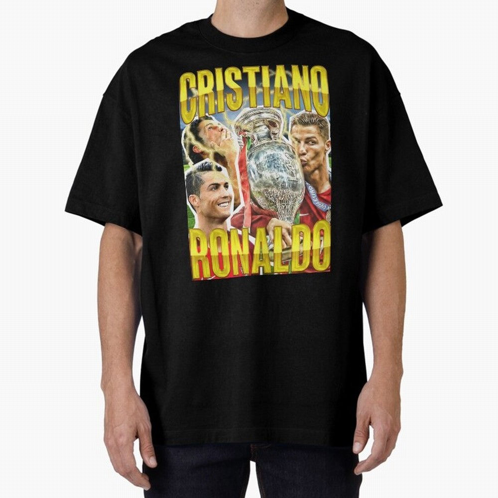 Cristiano Ronaldo Cr7 Siuuu El Bicho Oversized T-Shirt Discover FIFA World Cup 2026 for Fans of Cristiano Ronaldo and England, Bringing Champion Mindset, Group Stage Buzz, Knockout Tension and Passionate Fan Culture; Ideal for Football Dads,