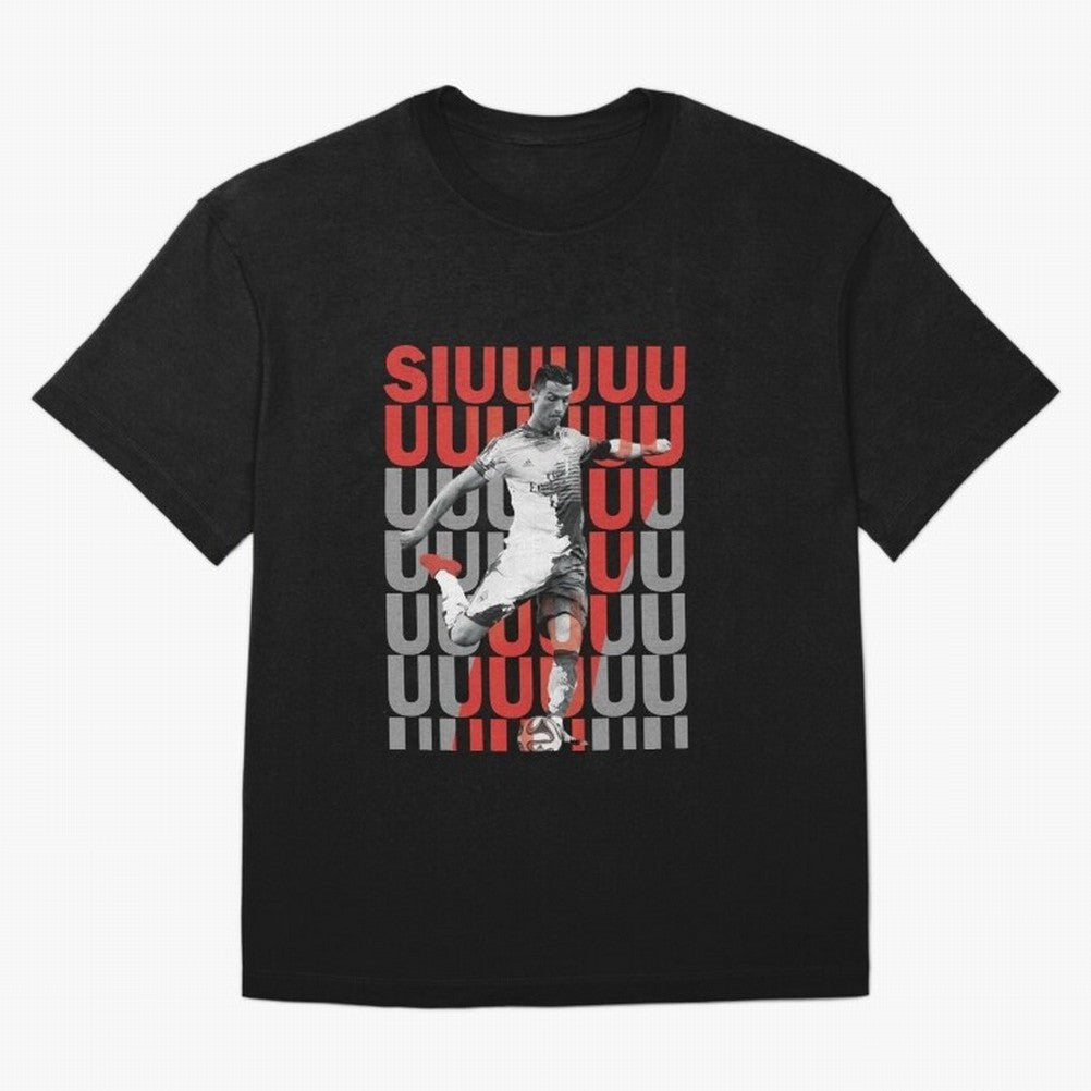 Siuuuuuu Cristiano Ronaldo Oversized T-Shirt Discover Global Football Passion for FIFA World Cup 2026, Built around Cristiano Ronaldo, Haaland and CR7, Argentina, France and Brazil, Worldwide Fan Energy, Dramatic Goals, Stadium Lights and