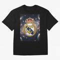 La Galaxia del Real Madrid Oversized T-Shirt Support Global Football Passion for FIFA World Cup 2026, Driven by CR7, England and Germany, Supporter Pride, Iconic Celebrations, Legendary Names and Global Match Day Energy; Created for Match Day