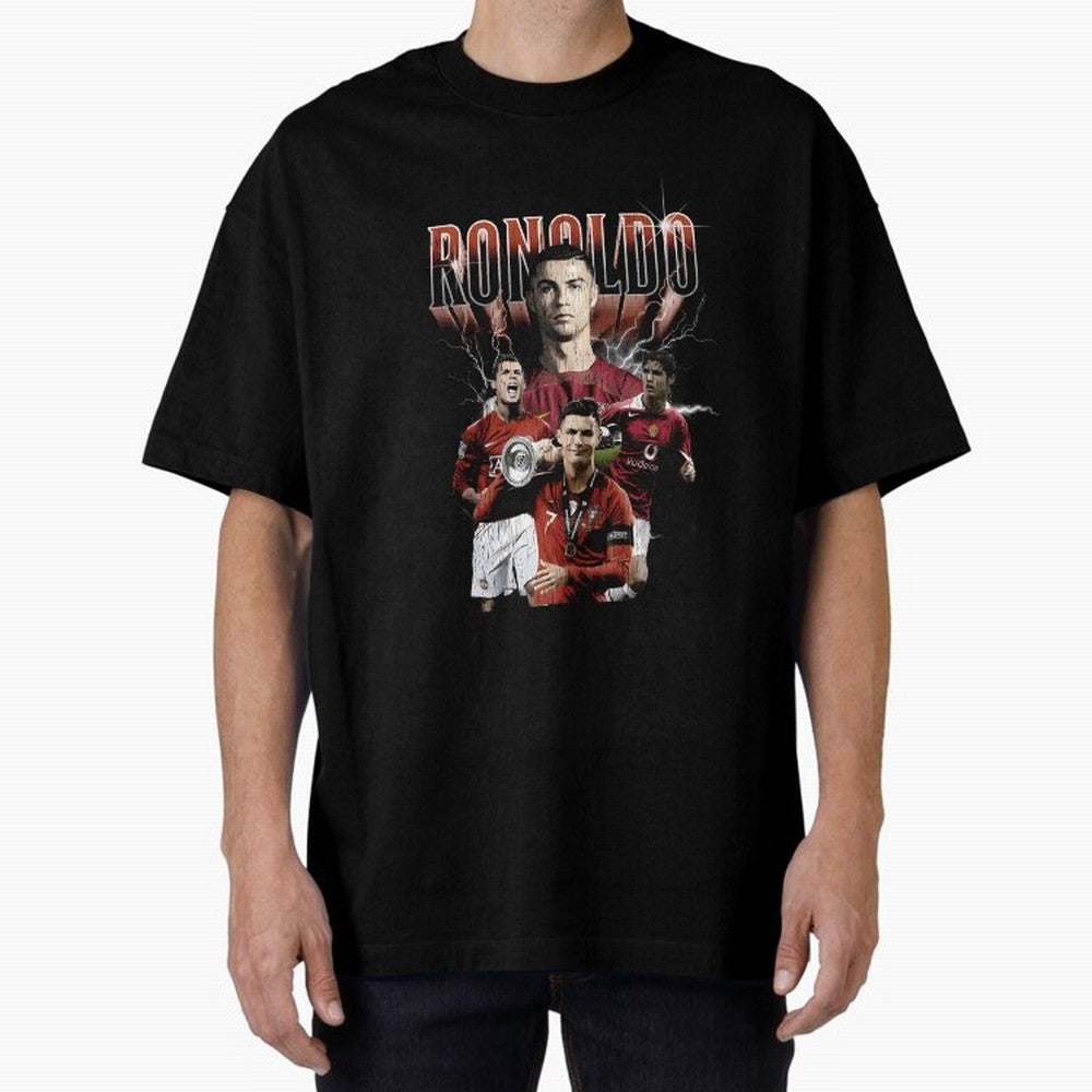 Cr7 footballer portuguese Oversized T-Shirt Fuel Your Fan Pride for FIFA World Cup 2026 Group Stage for Fans of Messi and Cristiano Ronaldo and England and Germany, Bringing Stadium Chants, National Pride, Trophy Dreams and Unforgettable Football