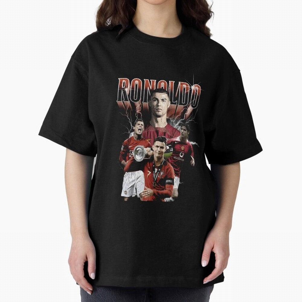 Cr7 footballer portuguese Oversized T-Shirt Fuel Your Fan Pride for FIFA World Cup 2026 Group Stage for Fans of Messi and Cristiano Ronaldo and England and Germany, Bringing Stadium Chants, National Pride, Trophy Dreams and Unforgettable Football