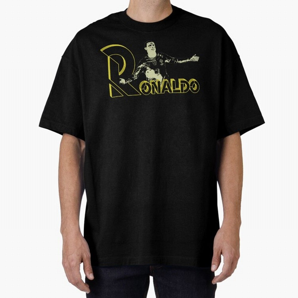 CR7 - ronaldo Oversized T-Shirt Fuel the Hype around FIFA World Cup 2026 Connected to Neymar, Argentina and Brazil Energy, Tournament Hype, Historic Matchups, Family Viewing Parties and Global Sports Pride; Made for Die Hard Supporters, Soccer
