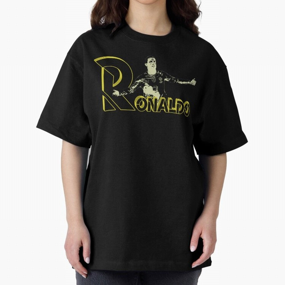 CR7 - ronaldo Oversized T-Shirt Fuel the Hype around FIFA World Cup 2026 Connected to Neymar, Argentina and Brazil Energy, Tournament Hype, Historic Matchups, Family Viewing Parties and Global Sports Pride; Made for Die Hard Supporters, Soccer