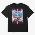 Real Madrid Oversized T-Shirt Fuel Your Fan Pride for FIFA World Cup 2026 USA Canada Mexico Highlighting Neymar, Haaland and Cristiano Ronaldo, Spain Energy, Stadium Memories, Football Loyalty, International Chants and Championship Tradition;