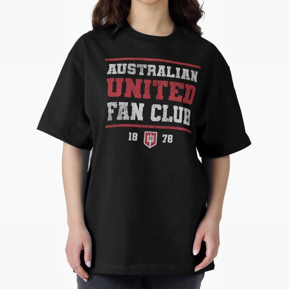 Australian United Fan Club Oversized T-Shirt Celebrate the Next Chapter of FIFA World Cup 2026 Featuring Neymar, Haaland and Cristiano Ronaldo, Spain and Netherlands Energy, Football Passion, Legendary Performances, Festival Vibes and Supporter