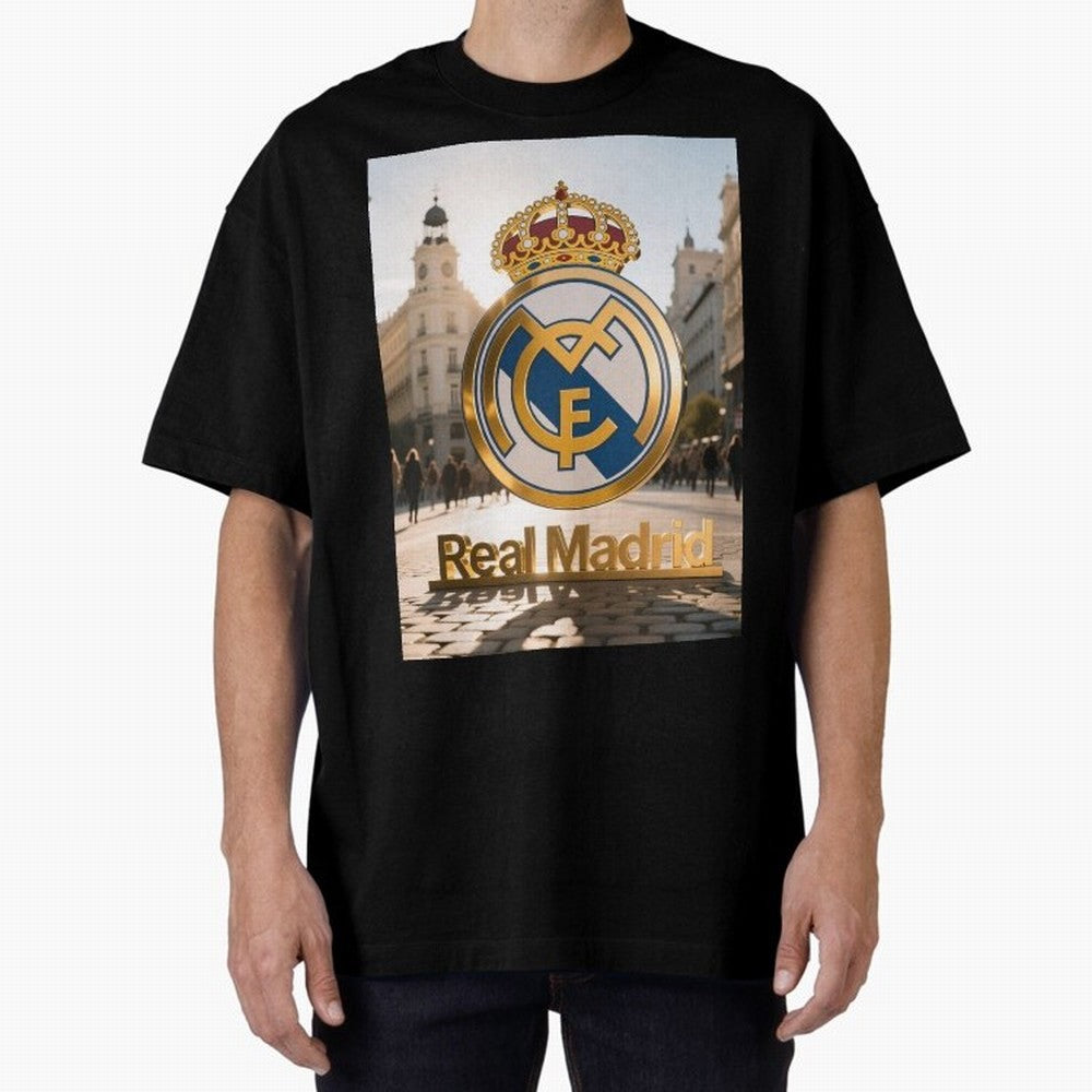As¨ª as¨ª as¨ª Gana el Madrid Oversized T-Shirt Spotlight FIFA World Cup 2026 Group Stage for Fans of Mbappe and England, France and Netherlands, Bringing Classic Soccer Heritage, Championship Pressure, Fan Loyalty and International Pride; Created