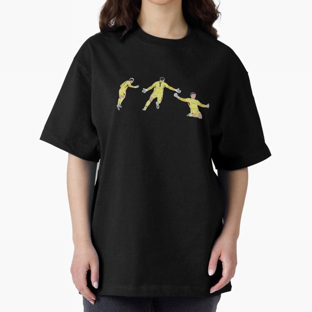 Anatoliy Trubin Last Minute Header Goal Celebration Oversized T-Shirt Experience the FIFA World Cup 2026 Journey through Cristiano Ronaldo, Haaland and CR7 Highlights, Germany Pride, Global Supporter Spirit, Legendary Goals, National Colors and