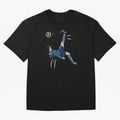 Cristiano Ronaldo Bicycle Kick Oversized T-Shirt Bring Champion Energy into FIFA World Cup 2026 for Fans of Cristiano Ronaldo and Portugal, Bringing Retro Football Energy, Iconic Rivalries, Trophy Chase Drama and Stadium Atmosphere; Ideal for Fans