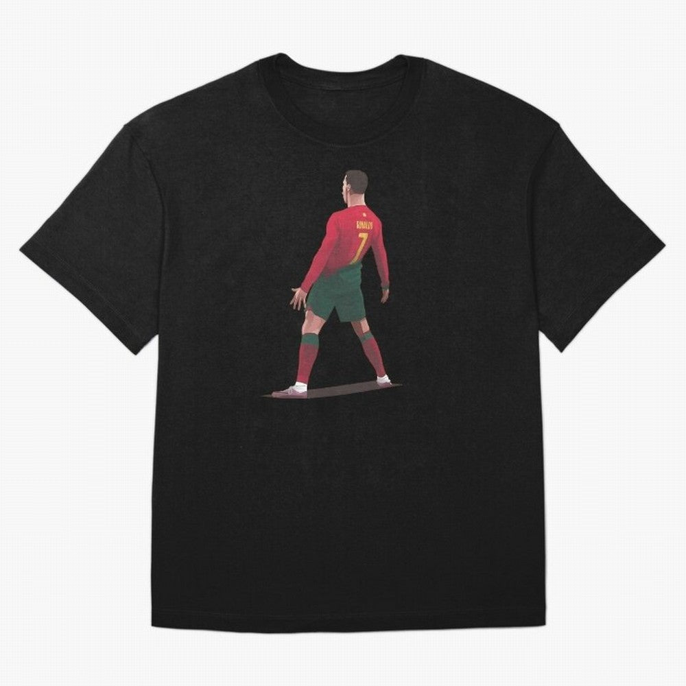 CR7 Celebration Pose Oversized T-Shirt Bring a Champion Mindset to FIFA World Cup 2026 Group Stage for Fans of Messi, CR7 and Mbappe and England and Germany, Bringing Global Supporter Spirit, Legendary Goals, National Colors and Tournament