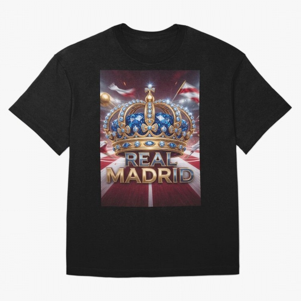 The Diamond of Real Madrid Oversized T-Shirt Remember Global Football Passion for FIFA World Cup 2026 USA Canada Mexico, Driven by Cristiano Ronaldo, Haaland and CR7, Spain, Game Day Rituals, Football Legends, Country Pride and the Road to the